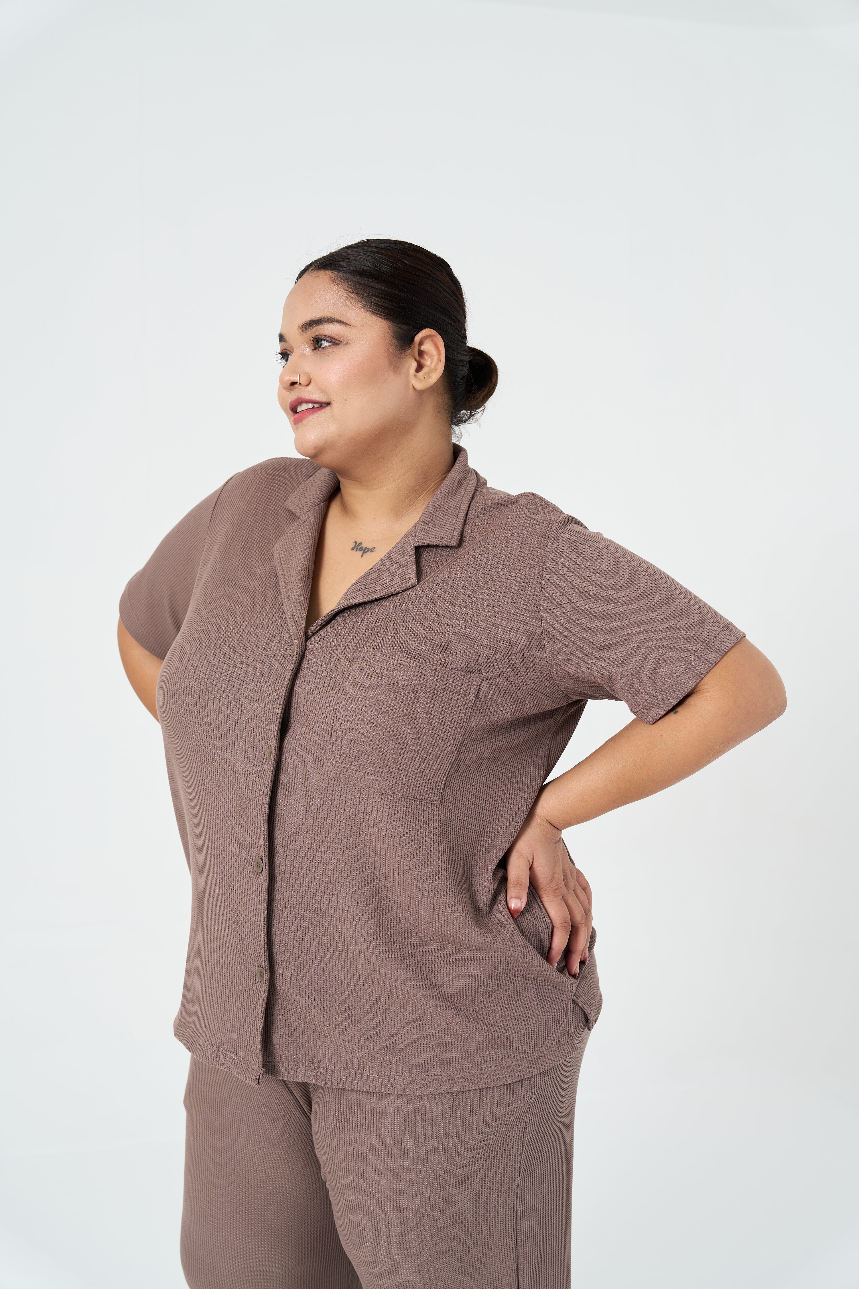 Me Time Lounge Shorts: Cocoa