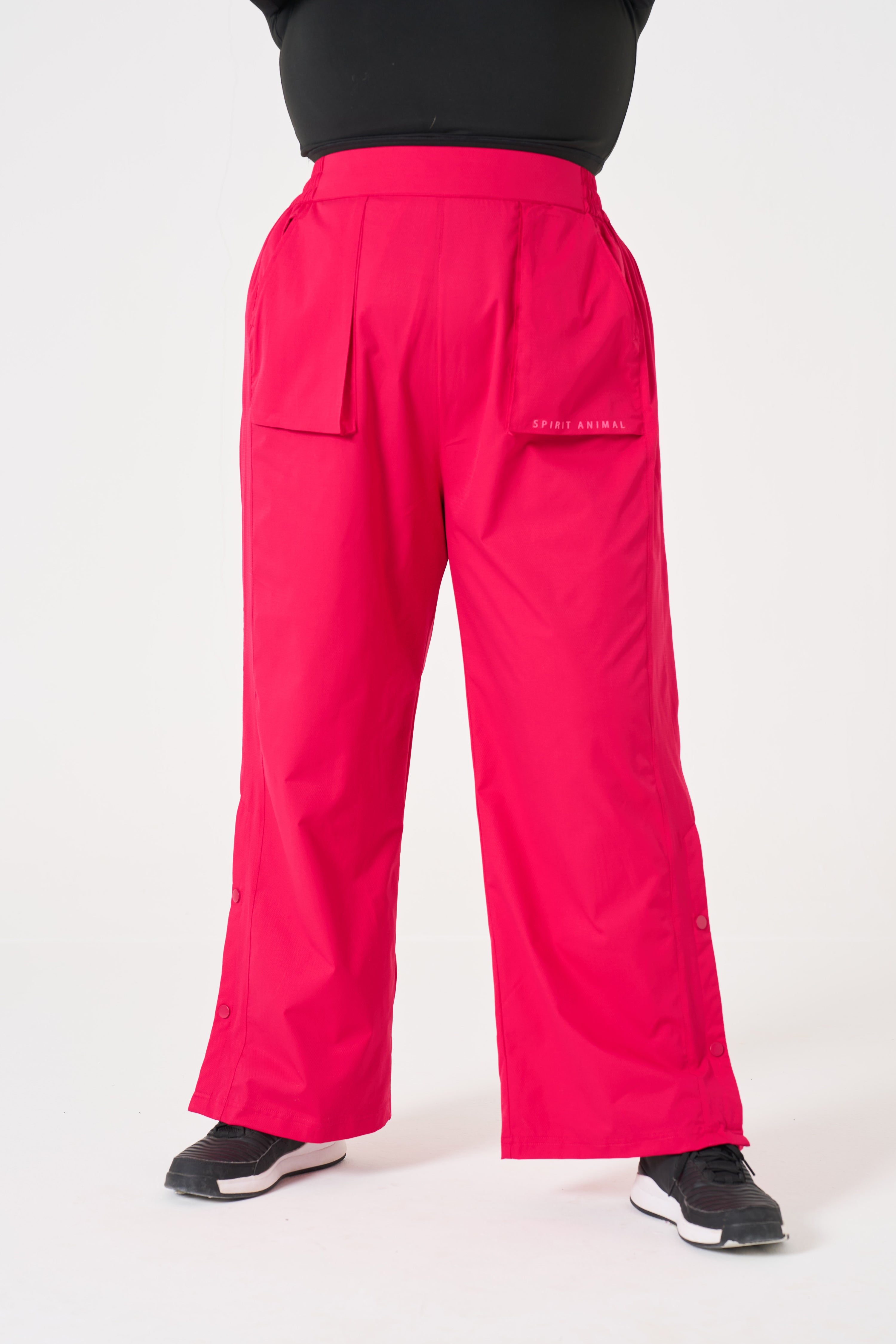 Pink Parachute Pants by Tractr main image 1