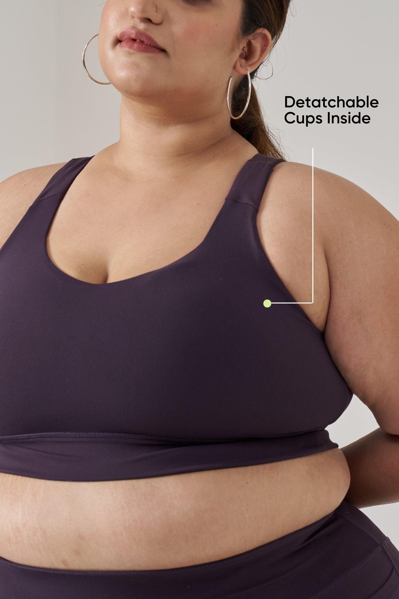 Feel Comfy Bra: Purple Haze