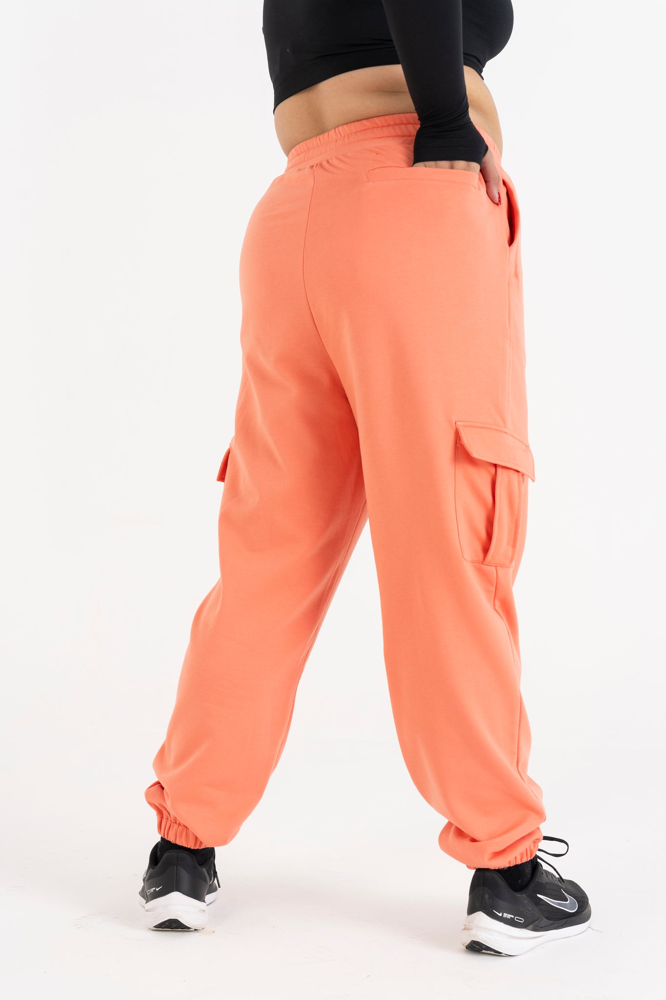 Cloud Fleece Jogger: Coral – Spirit Animal - Main Image