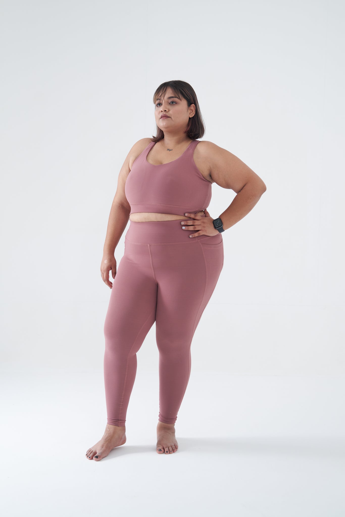 New. Ladies Rachel Zoe leggings size L Rose Pink Side Pocket Slimming | eBay