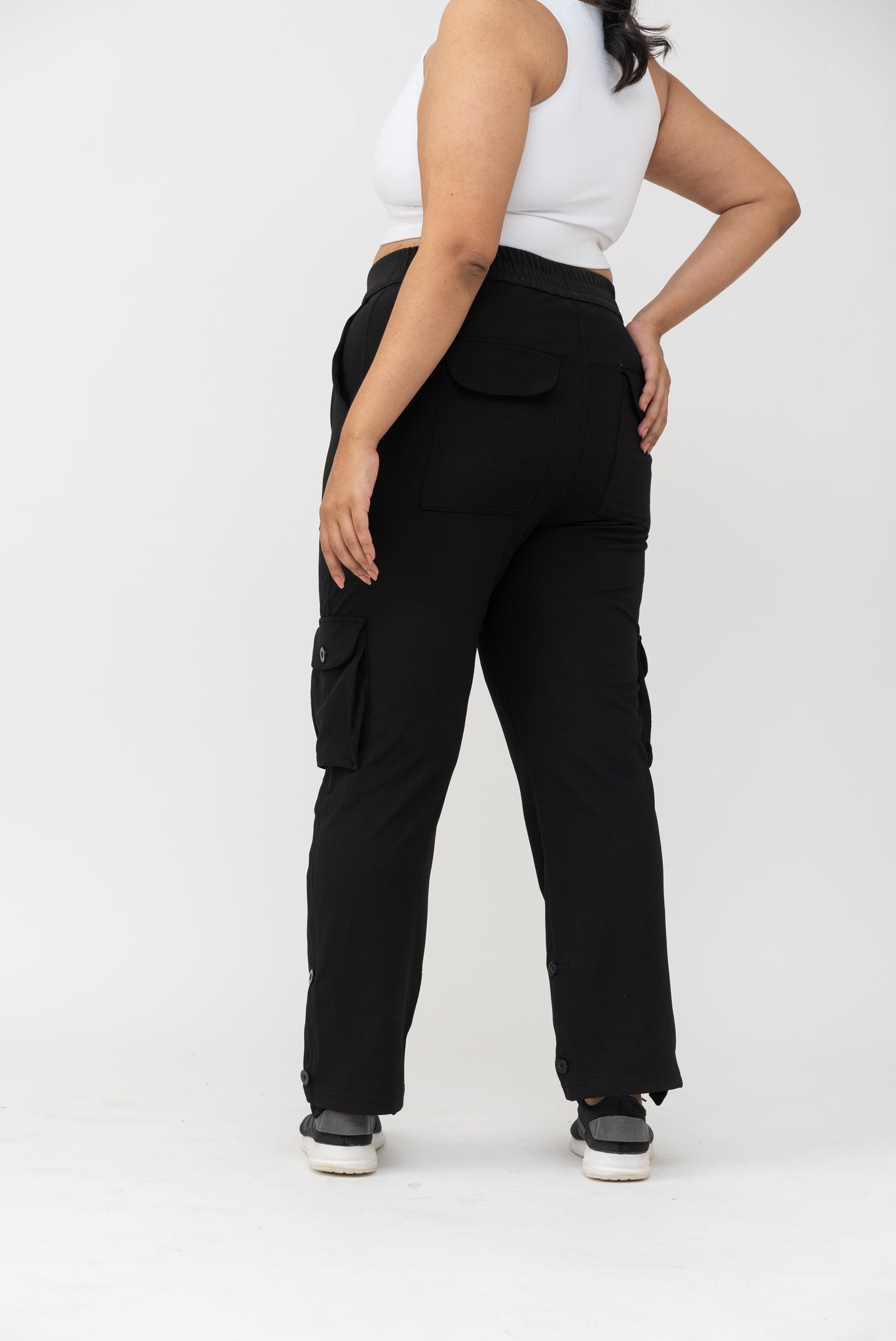 All Star Cargo Pants: Black – Spirit Animal - Main Image