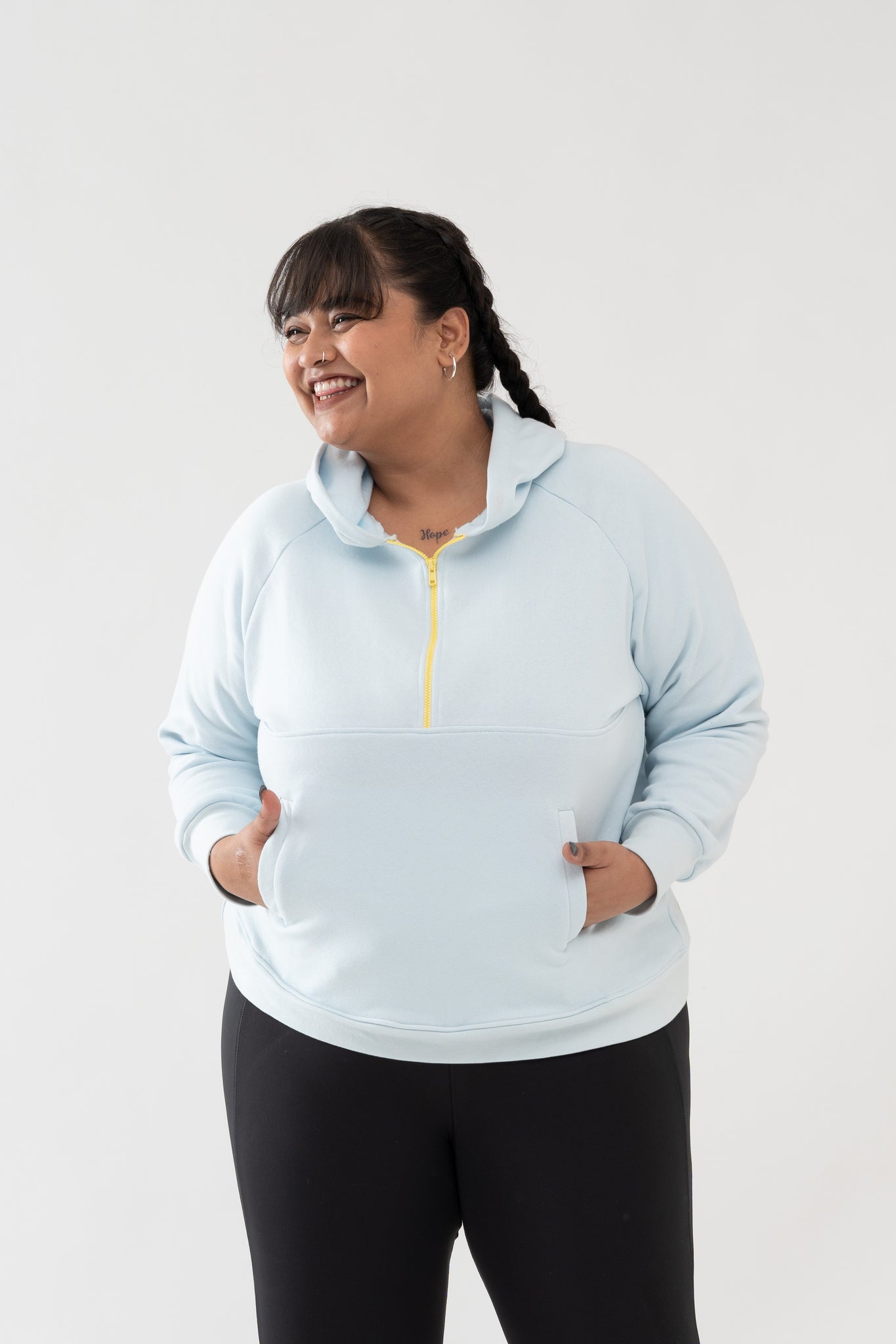 Snuggle Hoodie: Cool Blue – Spirit Animal - Main Image